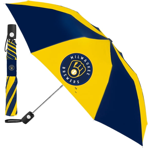 MLB Milwaukee Brewers Prime 42" Polyester Umbrella