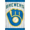 thumbnail image 1 of MLB Milwaukee Brewers - Retro Logo Wall Poster, 22.375" x 34", 1 of 2