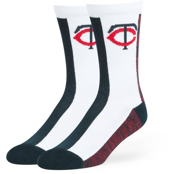 MLB Minnesota Twins Everett Crew Socks - Fan Favorite