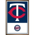 thumbnail image 1 of MLB Minnesota Twins - Logo 22 Wall Poster, 14.725" x 22.375" Framed, 1 of 6
