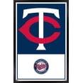 thumbnail image 1 of MLB Minnesota Twins - Logo 22 Wall Poster, 14.725" x 22.375" Framed, 1 of 5