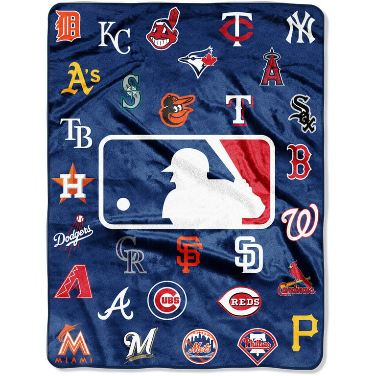 MLB New York Mets Raschel Throw Blanket