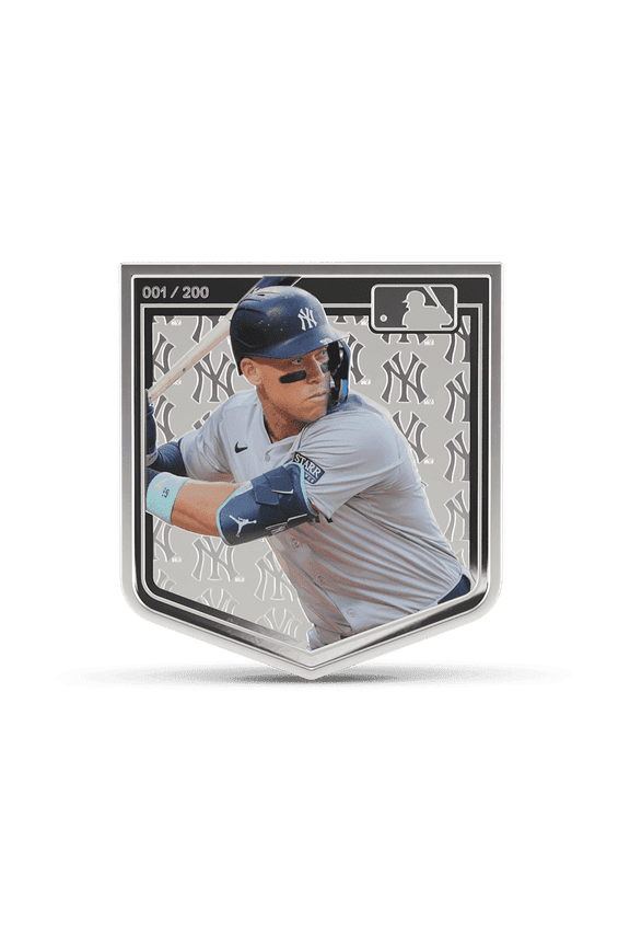 MLB NY Yankees Aaron Judge 3 oz Silver Collectible Coin