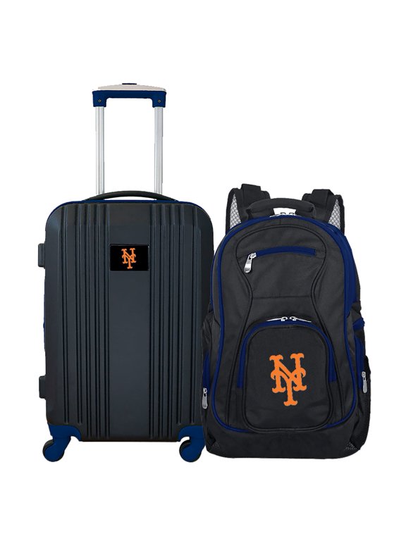 MLB New York Mets 2-Piece Luggage and Backpack Set
