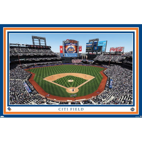 MLB New York Mets - Citi Field 22 Wall Poster, 14.725" x 22.375"