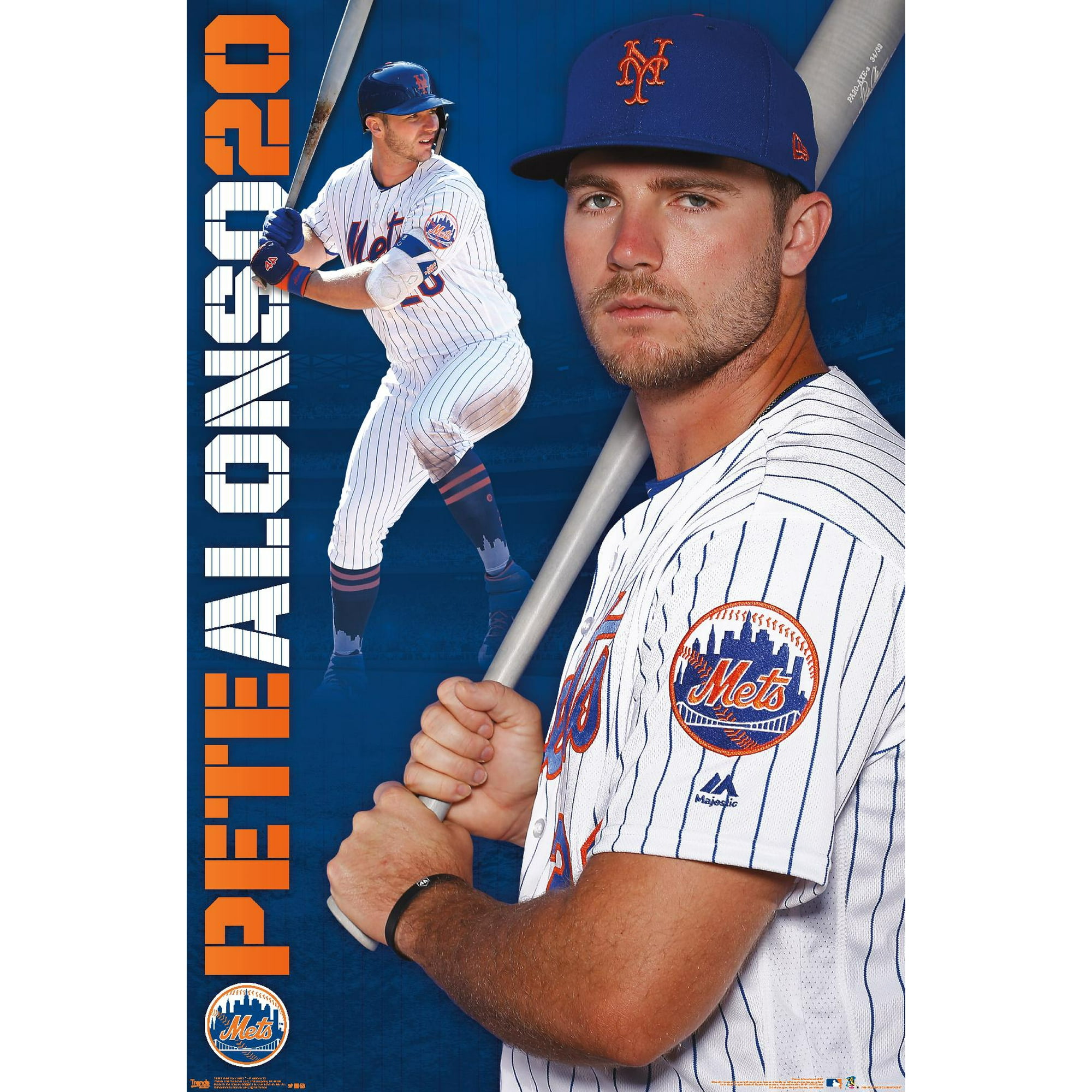 MLB New York Mets - Pete Alonso 19 Wall Poster, 22.375 x 34