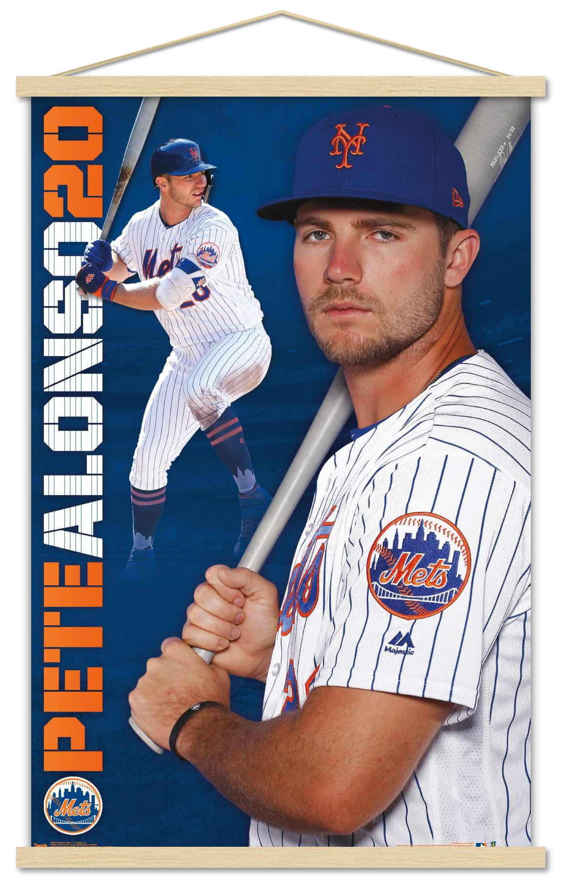 New York Mets/Complete 2020 Topps Mets Baseball Team Set! Pete Alonso! (22  Cards) Series 1 and 2