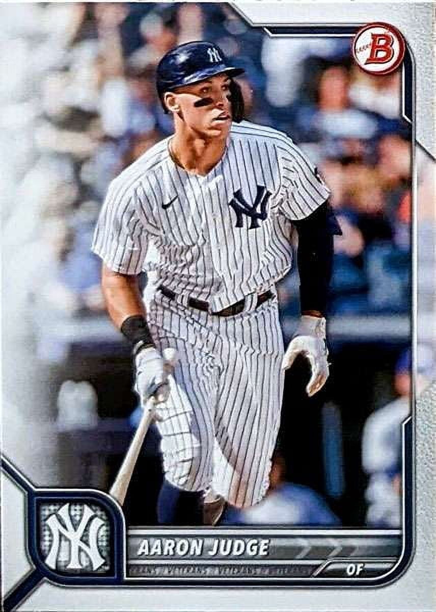 MLB New York Yankees 2022 Bowman Baseball Aaron Judge Trading Card 