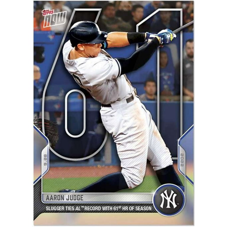 MLB New York Yankees 2022 Topps Now Aaron Judge Exclusive Trading