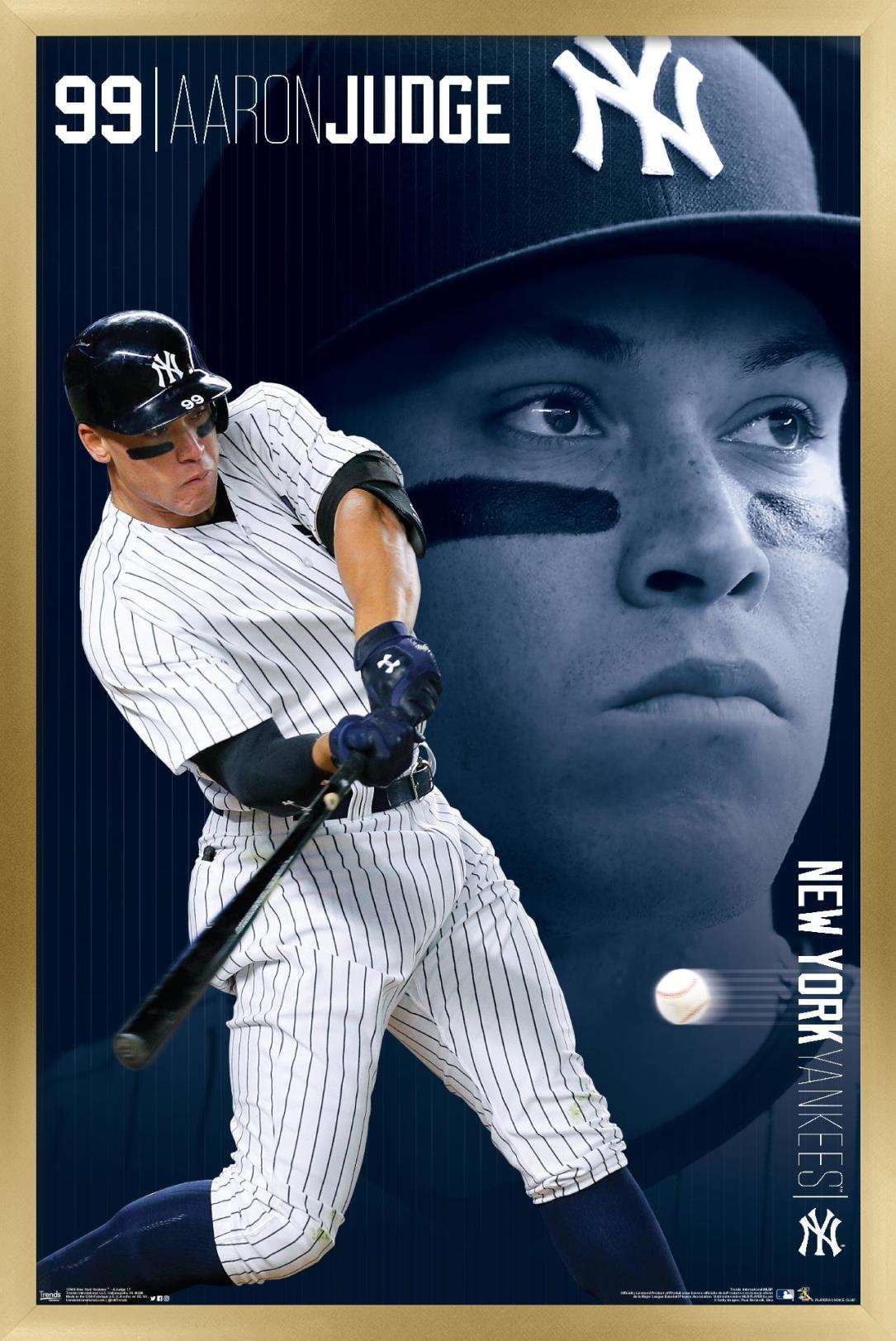 Aaron Judge New York Yankees 24.25'' x 35.75'' Framed Players Poster