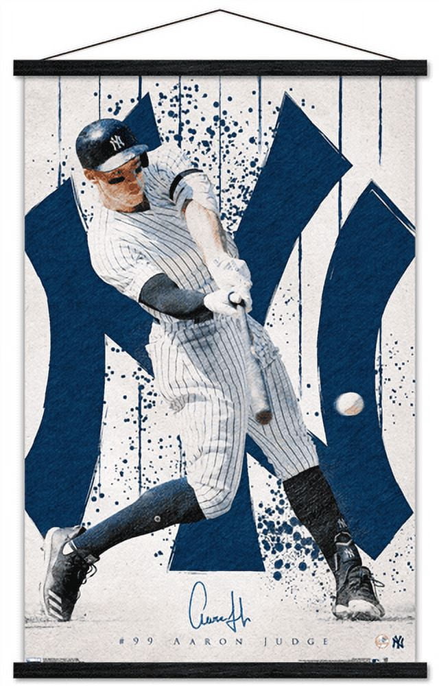 MLB New York Yankees - Aaron Judge 20 Wall Poster with Magnetic Frame, 22.375" x 34"