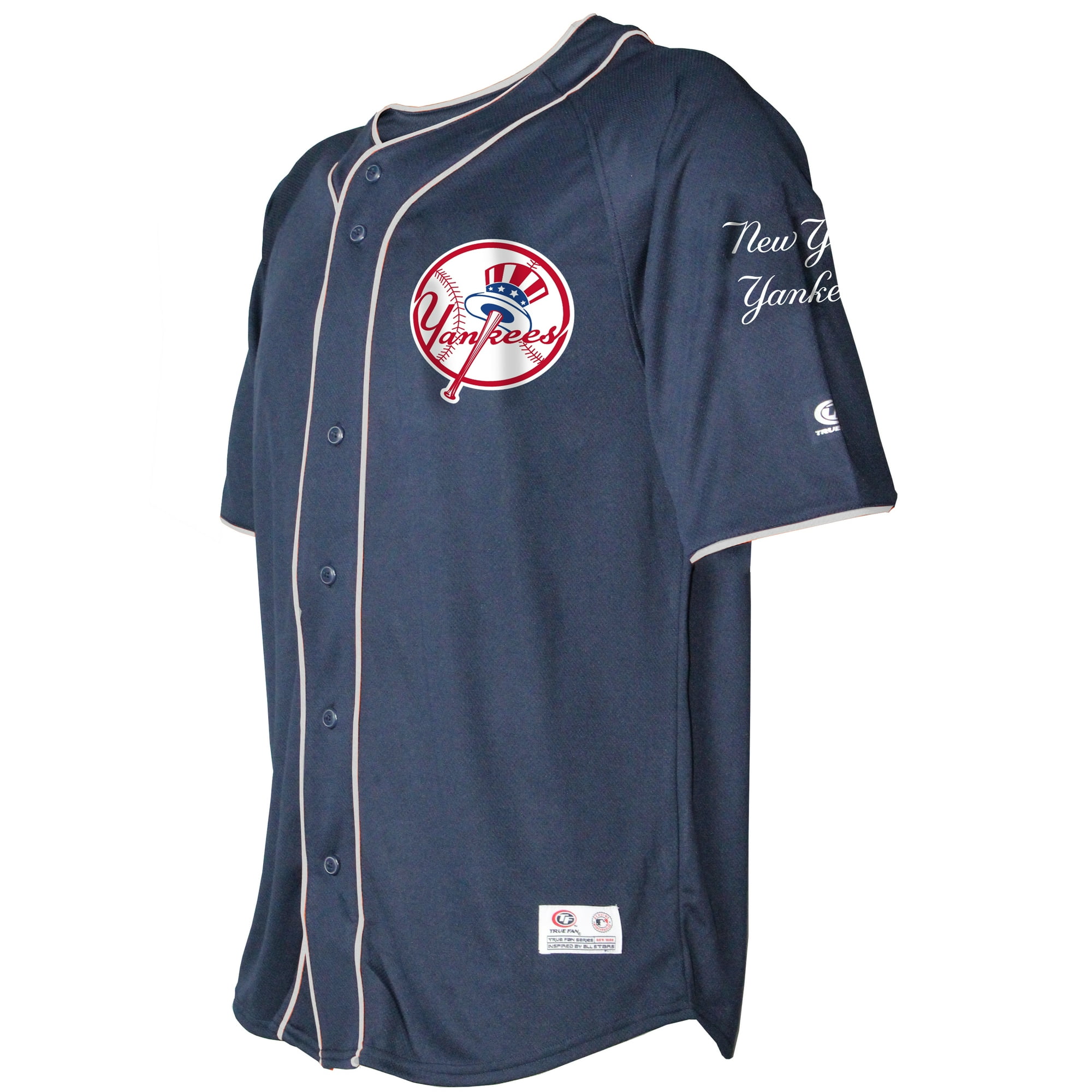 MLB New York Yankees Adult Button - Down Jersey