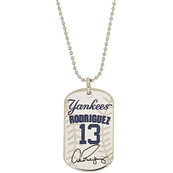 MLB New York Yankees Alex Rodriguez Dog Tag