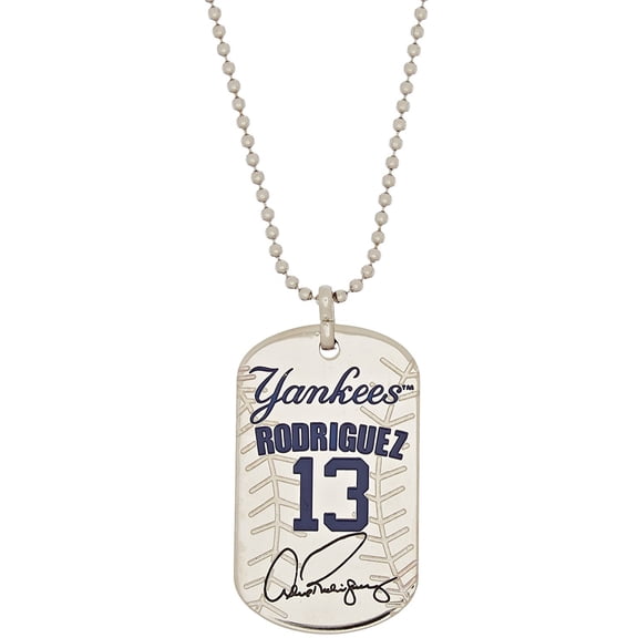 MLB New York Yankees Alex Rodriguez Dog Tag