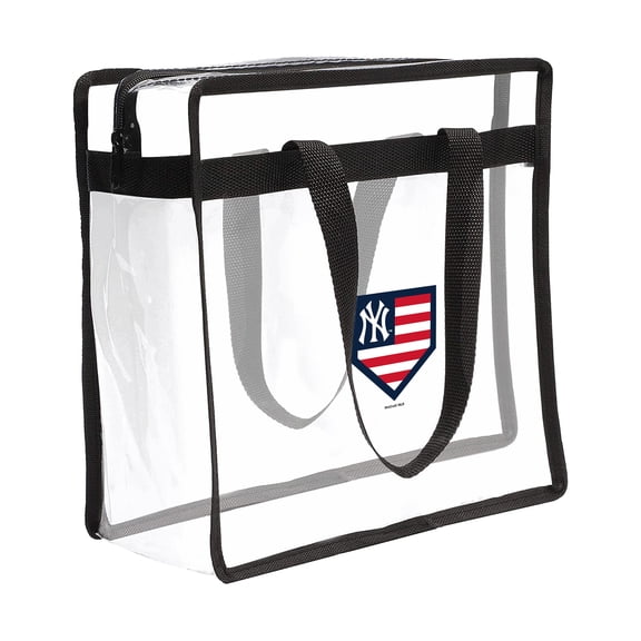 MLB New York Yankees Americana Clear Tote Bag