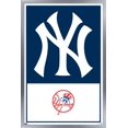 thumbnail image 1 of MLB New York Yankees - Logo 22 Wall Poster, 14.725" x 22.375" Framed, 1 of 6