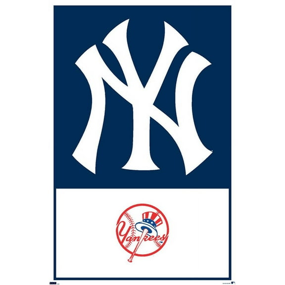 MLB New York Yankees - Logo 22 Wall Poster, 22.375" x 34"