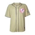 thumbnail image 1 of MLB New York Yankees Men's Cream Full Button Jersey, 1 of 2
