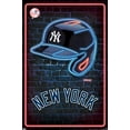 thumbnail image 1 of MLB New York Yankees - Neon Helmet 23 Wall Poster, 22.375" x 34", 1 of 4