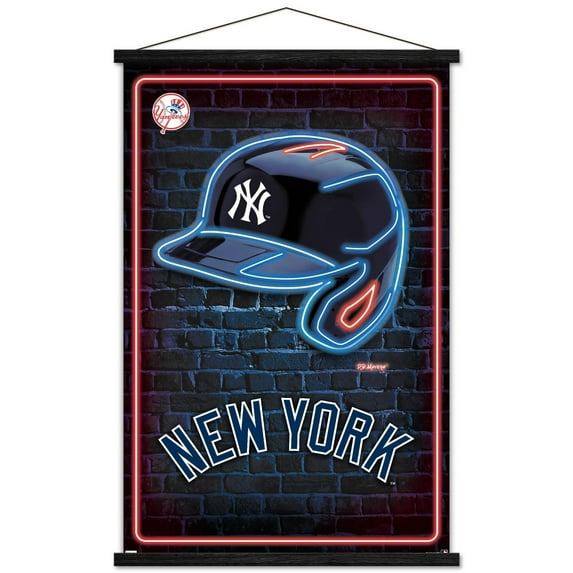 Yankees 24" x 34.75" Magnetic Framed Team Poster