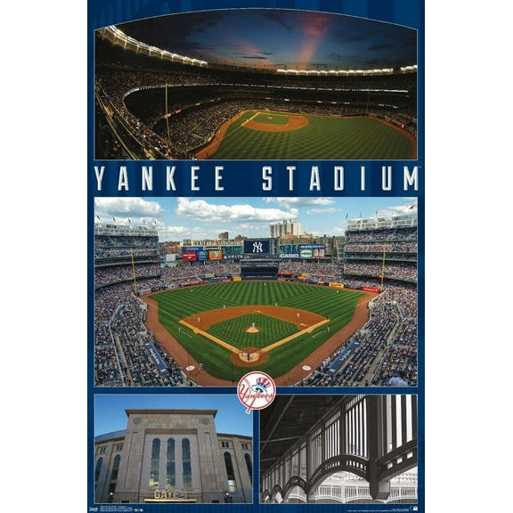 MLB New York Yankees - Stadium 16 Wall Poster, 14.725" x 22.375"