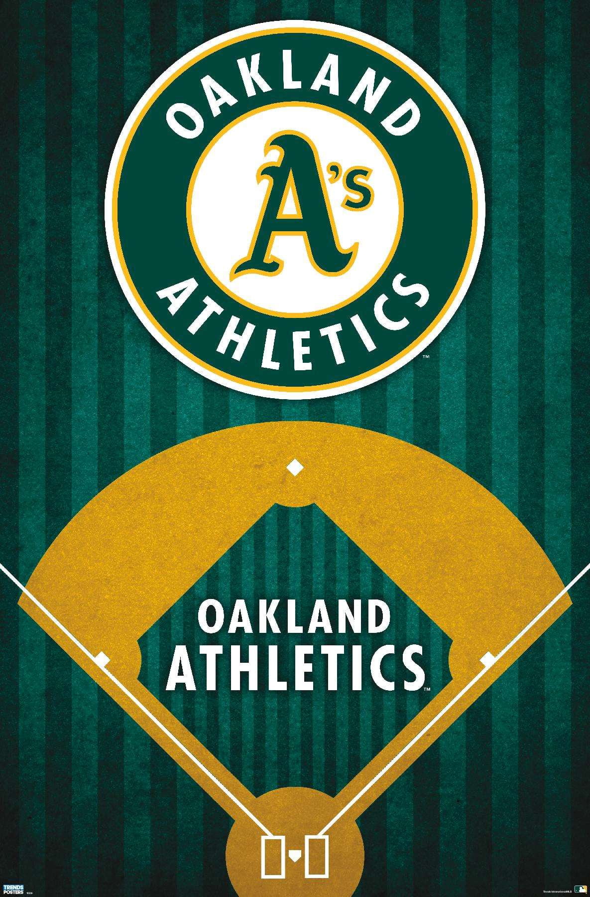 MLB Oakland Athletics - Logo 20 Wall Poster, 22.375" x 34"