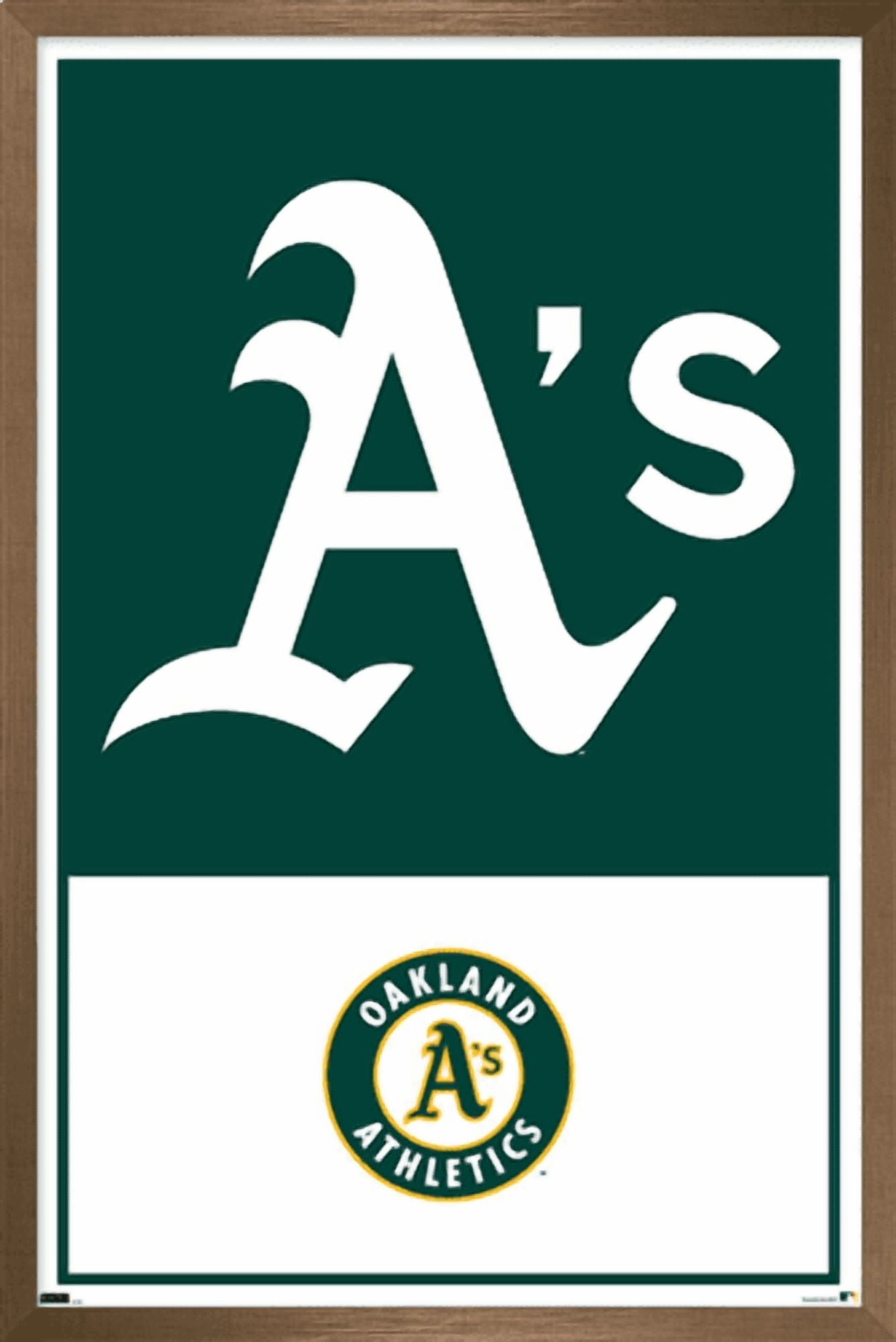 MLB Oakland Athletics - Logo 22 Wall Poster, 14.725