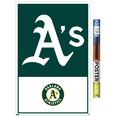 thumbnail image 1 of MLB Oakland Athletics - Logo 22 Wall Poster, 22.375" x 34", 1 of 5