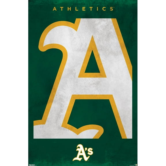MLB Oakland Athletics - Logo 25 Wall Poster, 22.375" x 34"