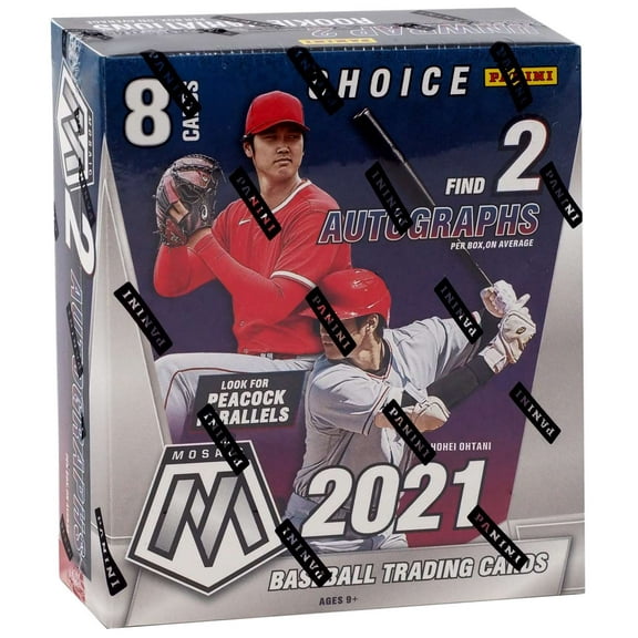 MLB Panini 2021 Mosaic Choice Baseball Trading Card HOBBY Box (8 Cards)