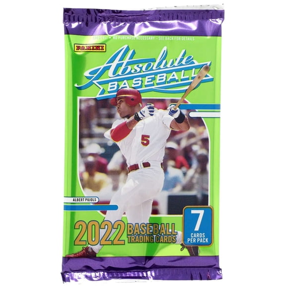 MLB Panini 2022 Absolute Baseball Trading Card BLASTER Pack (7 Cards)
