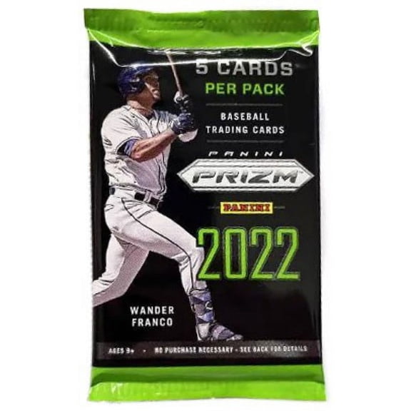 MLB Panini 2022 Prizm Baseball Trading Card BLASTER Pack (5 Cards)