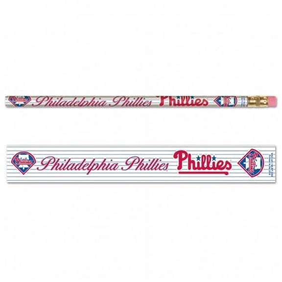 MLB Philadelphia Phillie Prime 6 Pack Pencils