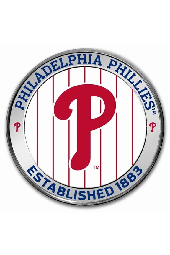 Philadelphia Phillies 1 oz Silver Colorized Round (w/ Box)