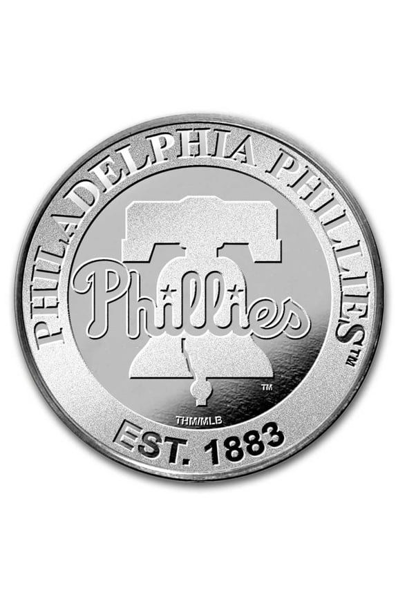 Philadelphia Phillies 1 oz Silver Round (w/Box)