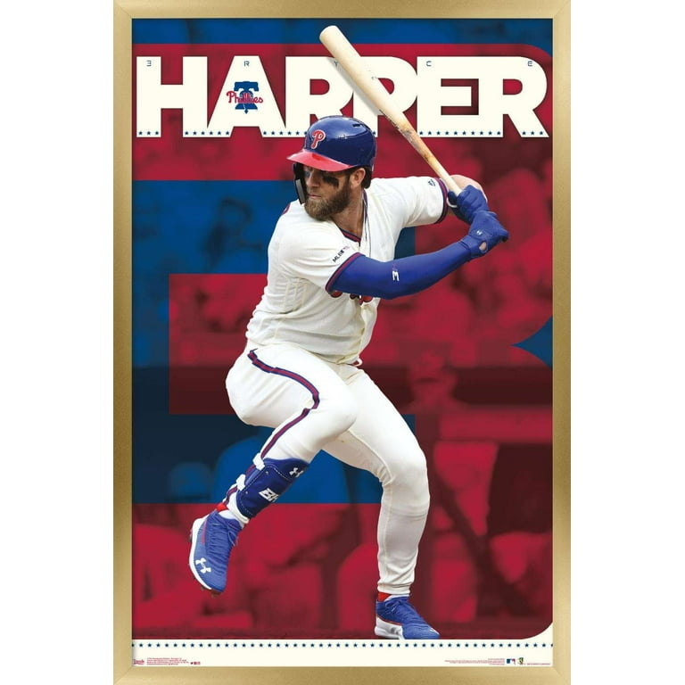 MLB Philadelphia Phillies - Bryce Harper Wall Poster, 22.375