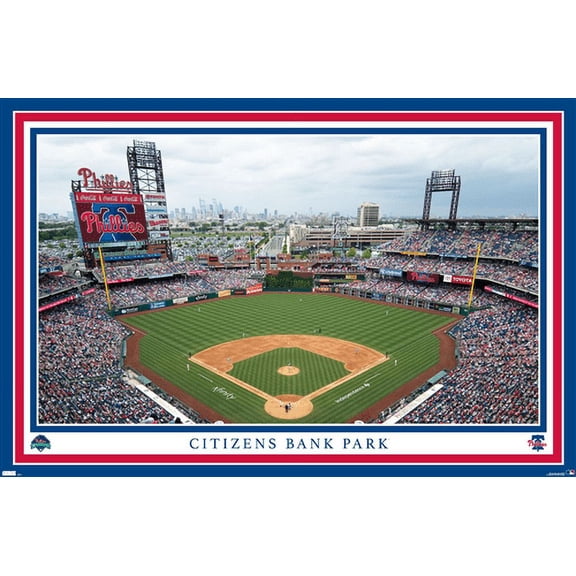 MLB Philadelphia Phillies - Citizens Bank Park 22 Wall Poster, 14.725" x 22.375"