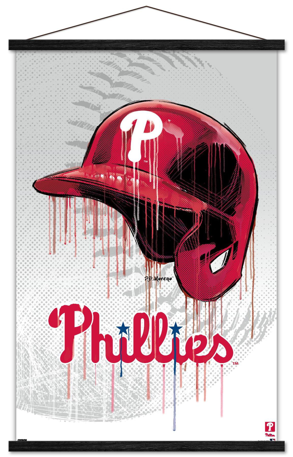 MLB Baltimore Orioles - Drip Helmet 22 Wall Poster, 22.375 x 34 