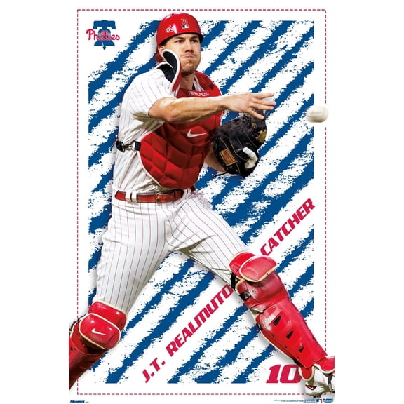 MLB Phillies - J.T. Realmuto 22 Wall Poster, 22.375" x 34"