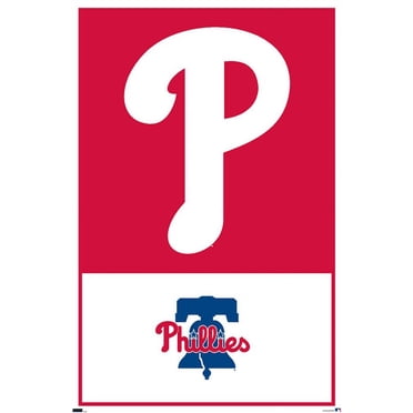 Ade Neon MLB Philadelphia Phillies - Neon Helmet 23 Wall Poster, 22.375