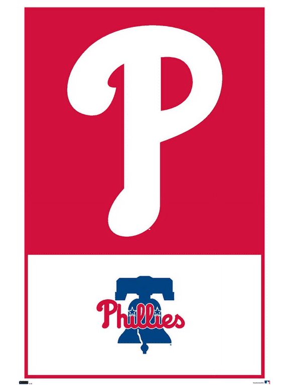 MLB Philadelphia Phillies - Logo 22 Wall Poster, 22.375" x 34"