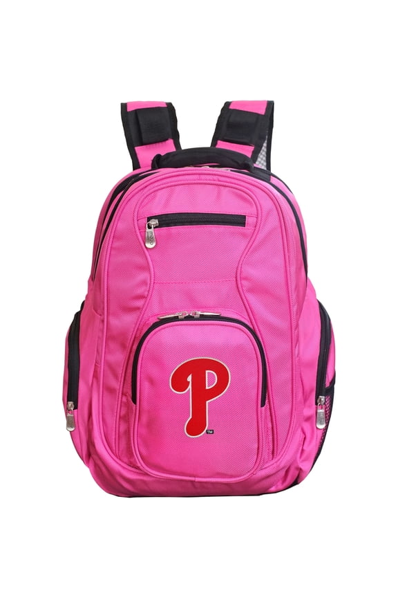 MLB Philadelphia Phillies Pink Premium Laptop Backpack