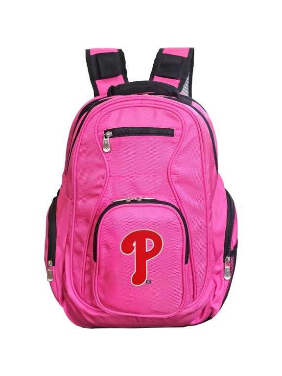 MLB Philadelphia Phillies Pink Premium Laptop Backpack
