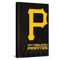 MLB Pittsburgh Pirates - Logo 16 Canvas Wall Poster, 14.725" x 22.375"