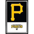 thumbnail image 1 of MLB Pittsburgh Pirates - Logo 22 Wall Poster, 22.375" x 34" Framed, 1 of 6