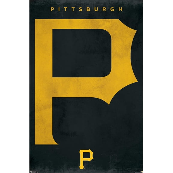 MLB Pittsburgh Pirates - Logo 25 Wall Poster, 22.375" x 34"