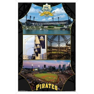 Vintage Inspired Pittsburgh Travel Poster PNC Park / the 