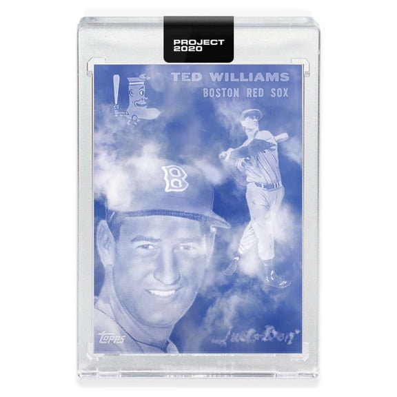 MLB Project 2020 Baseball 1954 Ted Williams Trading Card (#146, by Don C)