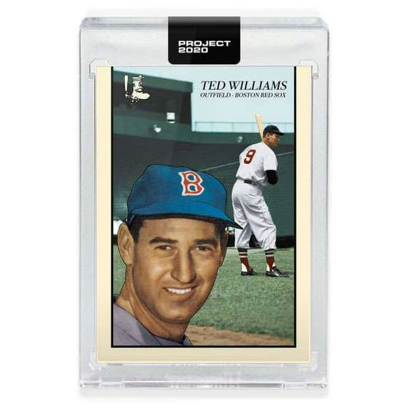 MLB Project 2020 Baseball 1954 Ted Williams Trading Card (#90, by Oldmanalan)