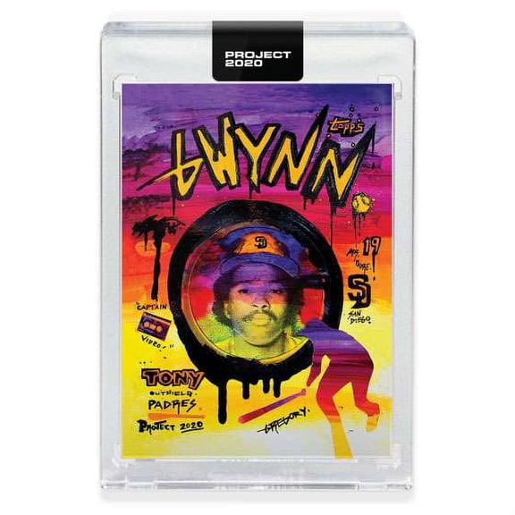 MLB Project 2020 Baseball 1983 Tony Gwynn Trading Card (#135, by Gregory Siff)